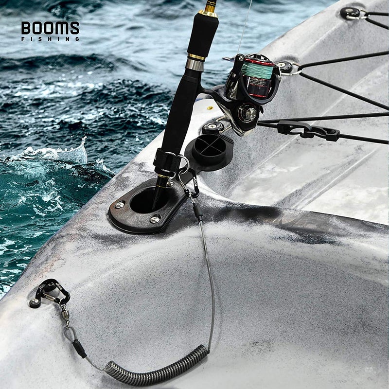 Booms Fishing T02 Fishing Pole Tether, Kayak Paddle Leash, Paddle Board Fishing Accessories, Heavy Duty Fishing Lanyard for Fishing Tools/Rods/Paddles, Assorted 3pcs - Image 2